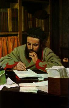 Federico Zandomeneghi : Portrait of M Diego Martelli